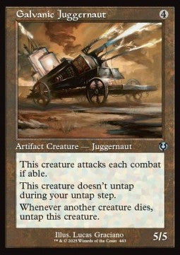 Galvanic Juggernaut - Innistrad Remastered: Extras (Uncommon) [XINR-443]