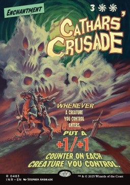 Cathars' Crusade (V.2) - Innistrad Remastered: Extras (Rare) [XINR-483]