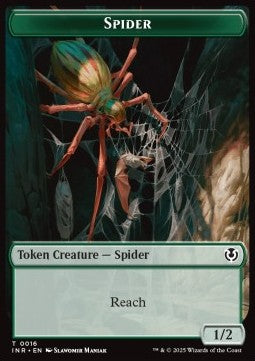 Spider Token (G 1/2) // Insect Token (G 1/1) - Innistrad Remastered: Tokens (Token) [TINR-T 16/15]