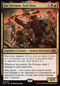 Far Fortune, End Boss - Aetherdrift (Rare) [DFT-203]