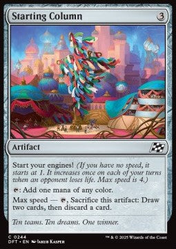 Starting Column - Aetherdrift (Common) [DFT-244]