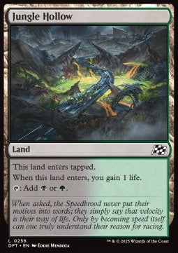 Jungle Hollow - Aetherdrift (Common) [DFT-256]
