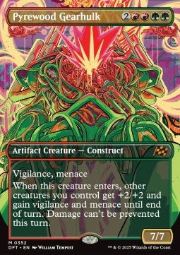 Pyrewood Gearhulk - Aetherdrift: Extras (Mythic) [XDFT-352]