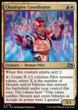 Cloudspire Coordinator - Aetherdrift (Uncommon) [DFT-196]