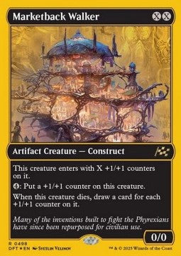 Marketback Walker - Aetherdrift: First-Place (Rare) [DFTFP-498]