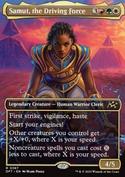 Samut, the Driving Force - Aetherdrift: Extras (Rare) [XDFT-367]