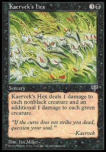 Kaervek's Hex - Mirage (Uncommon)