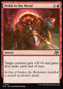 Pedal to the Metal - Aetherdrift (Common) [DFT-141]