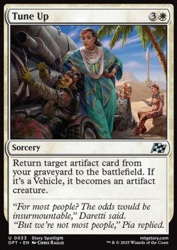 Tune Up - Aetherdrift (Uncommon) [DFT-33]