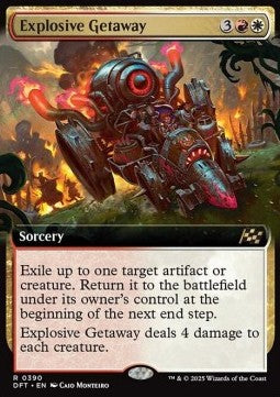 Explosive Getaway (V.1) - Aetherdrift: Extras (Rare) [XDFT-390]