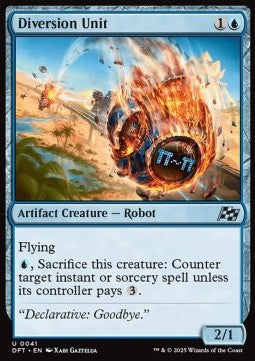 Diversion Unit - Aetherdrift (Uncommon) [DFT-41]