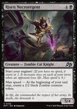 Risen Necroregent - Aetherdrift (Uncommon) [DFT-102]