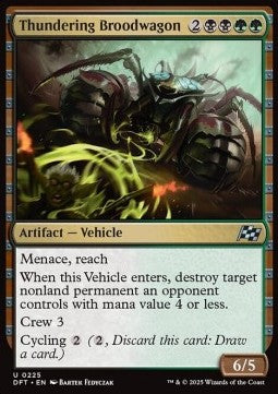 Thundering Broodwagon - Aetherdrift (Uncommon) [DFT-225]