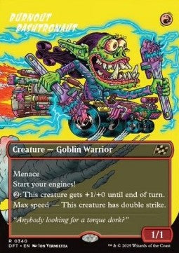 Burnout Bashtronaut - Aetherdrift: Extras (Rare) [XDFT-340]