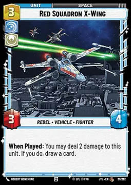 Red Squadron X-Wing - Jump to Lightspeed (Common) [JTL-051]