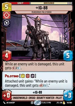 IG-88, Murderous Phlutdroid - Jump to Lightspeed (Rare) [JTL-141]