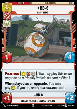 BB-8, Happy Beeps - Jump to Lightspeed (Uncommon) [JTL-145]