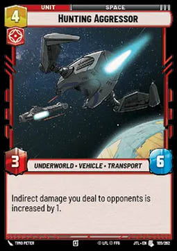 Hunting Aggressor - Jump to Lightspeed (Uncommon) [JTL-165]