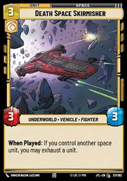 Death Space Skirmisher - Jump to Lightspeed (Common) [JTL-217]