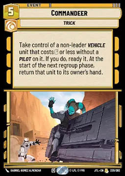 Commandeer - Jump to Lightspeed (Rare) [JTL-235]