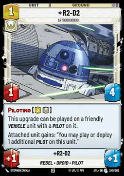 R2-D2, Artooooooooo! - Jump to Lightspeed (Uncommon) [JTL-245]