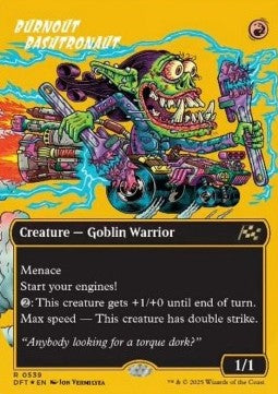 Burnout Bashtronaut (V.2) - Aetherdrift: First-Place (Rare) [DFTFP-539]