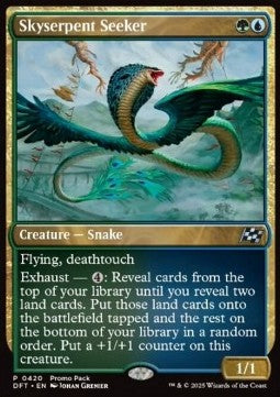 Skyserpent Seeker - Aetherdrift: Promos (Uncommon) [PDFT-420]