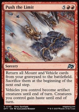 Push the Limit - Aetherdrift (Uncommon) [DFT-143]