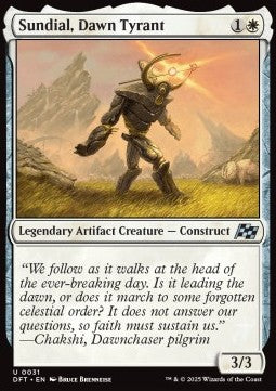 Sundial, Dawn Tyrant - Aetherdrift (Uncommon) [DFT-31]