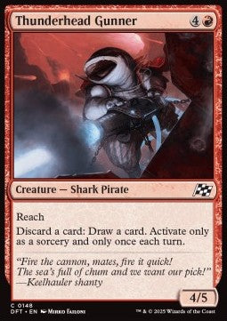 Thunderhead Gunner - Aetherdrift (Common) [DFT-148]