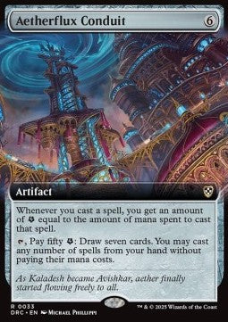 Aetherflux Conduit - Commander: Aetherdrift: Extras (Rare) [XDFC-33]