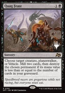 Quag Feast (V.2) - Aetherdrift: Promos (Rare) [PDFT-100]