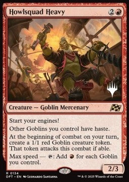 Howlsquad Heavy (V.2) - Aetherdrift: Promos (Rare) [PDFT-134]