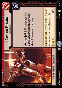 Captain Phasma, Chrome Dome - Jump to Lightspeed (Rare) [JTL-010]