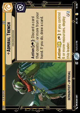 Admiral Trench, Chk-chk-chk-chk - Jump to Lightspeed (Rare) [JTL-014]