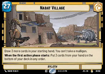 Nabat Village - Jump to Lightspeed (Rare) [JTL-028]