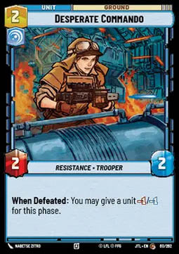 Desperate Commando - Jump to Lightspeed (Common) [JTL-060]