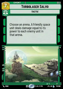 Turbolaser Salvo - Jump to Lightspeed (Legendary) [JTL-131]