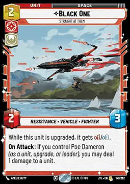 Black One, Straight At Them - Jump to Lightspeed (Rare) [JTL-147]