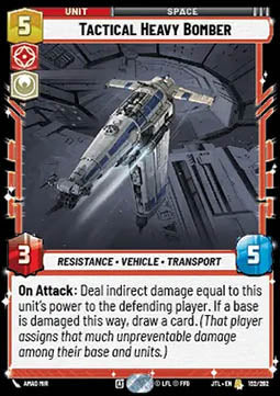 Tactical Heavy Bomber - Jump to Lightspeed (Rare) [JTL-152]