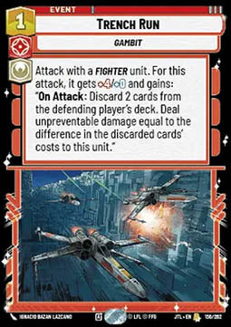 Trench Run - Jump to Lightspeed (Rare) [JTL-156]