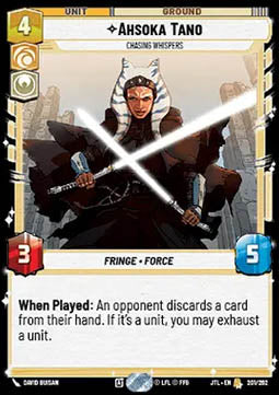 Ahsoka Tano, Chasing Whispers - Jump to Lightspeed (Rare) [JTL-201]