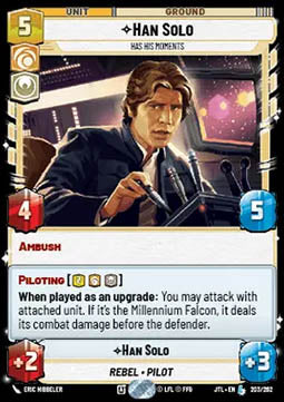 Han Solo, Has His Moments - Jump to Lightspeed (Legendary) [JTL-203]