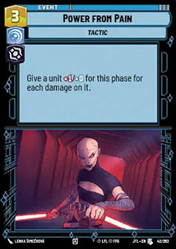 Power from Pain - Jump to Lightspeed (Uncommon) [JTL-042]