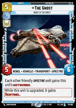 Ghost, Heart of the Family - Jump to Lightspeed (Legendary) [JTL-053]