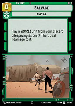 Salvage - Jump to Lightspeed (Uncommon) [JTL-121]