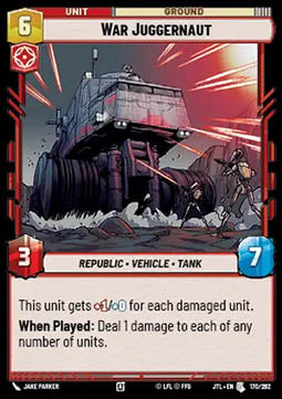 War Juggernaut - Jump to Lightspeed (Uncommon) [JTL-170]