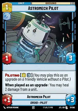 Astromech Pilot - Jump to Lightspeed (Uncommon) [JTL-057]