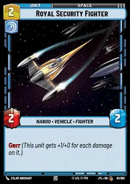 Royal Security Fighter (V.1) - Jump to Lightspeed (Common) [JTL-061]