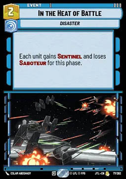 In the Heat of Battle - Jump to Lightspeed (Rare) [JTL-077]